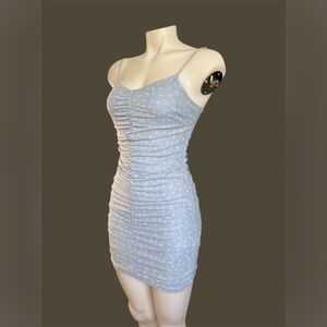 AEROPOSTALE   Elegant Blue Floral Dress